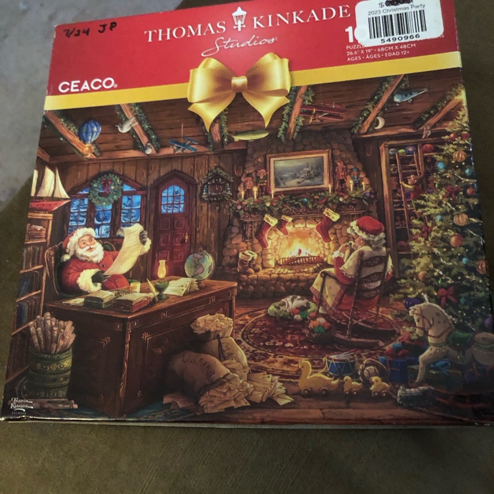 🎄Thomas Kinkade Holiday Jigsaw Puzzle - $25 or $20 w/offer